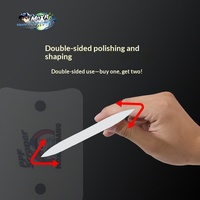 MoxB Raclette magnétique à double lame pour film de protection de peinture (PPF) automobile, à dureté moyenne, pour film de protection de peinture invisible (PPF) et pour l'élimination de l'eau, Chine