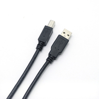 Kabel Printer USB 2.0 Goochain Hot Sale, Kabel USB 2.0 Tipe A Male ke Tipe B Male, Berlapis Foil dan Terlindung untuk Printer Scanner