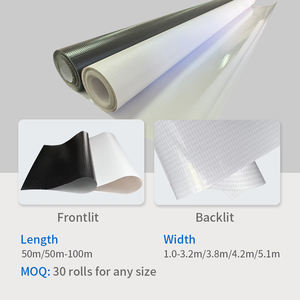 Spanduk PVC Tahan Angin 15oz 550gsm untuk Pagar Pertanian dan Penggunaan di Ladang - Product Image 2