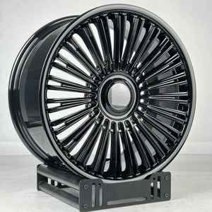 Jantes forgées SY-1063 5x120 de <span class=keywords><strong>19</strong></span> à 24 <span class=keywords><strong>pouces</strong></span>, jantes personnalisées à rayons en alliage pour BMW X5 X6 X7 <span class=keywords><strong>Audi</strong></span> A6 <span class=keywords><strong>A8</strong></span> Range Rover - Product Image 3