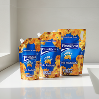 Sachet Doypack Personnalisé Imprimé 1L pour Lessive, Pochette à Bec Verseur, Emballage Compressible pour Shampoing, Recharge de Savon Liquide pour les Mains