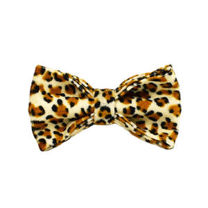 Elegante <span class=keywords><strong>Collare</strong></span> per Cani in Velluto con Stampa Leopardata e <span class=keywords><strong>Nome</strong></span> Personalizzato, Pettorina H, Papillon, Guinzaglio, Porta Sacchetti Igienici - Product Image 6