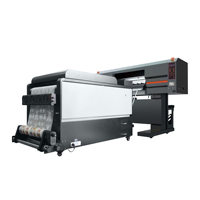 Film de transfert DTF pour T-shirts, imprimante DTF à succès avec 4 têtes d'impression OEM ODM I3200 et fonction de recirculation de poudre avec agitateur
