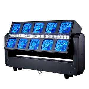 Nuova Barra Mobile a LED 10*25W RGBW 4in1 con Effetto Strobo a 5 Livelli per Eventi, Palcoscenici e Progetti in Club - Product Image 2