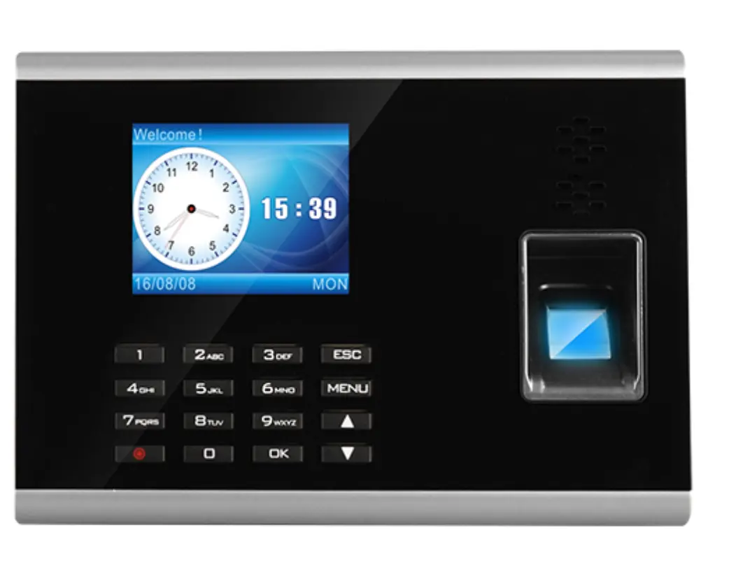 Teilnahme Zeit Karte Recorder Fingerprint Time Clock Recorder Mit USB,TCP/IP Kommunikation