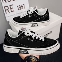 Chaussures basses en toile respirantes, légères, souples et antidérapantes, style marche, grandes tailles 39-48