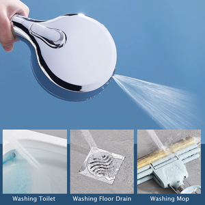 Testa <span class=keywords><strong>doccia</strong></span> multifunzione con <span class=keywords><strong>soffione</strong></span> a mano regolabile con Display a temperatura a Led <span class=keywords><strong>altezza</strong></span> supporto <span class=keywords><strong>doccia</strong></span> con 9 impostazioni - Product Image 2