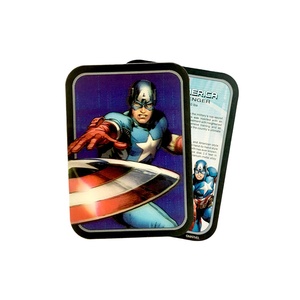 Film personnalisé héros Anime 3D impression de cartes lenticulaires 40x40cm 3d lenticulaire <span class=keywords><strong>affiche</strong></span> Flip 3D lenticulaire décoration photo avec chiens - Product Image 1