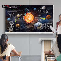Pizarra Interactiva con Pantalla Táctil LED 4K de 75 Pulgadas para Uso Escolar