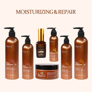 Mejor venta de aceite de argán queratina tratamiento alisado hidratante champú para el cabello Etiqueta Privada champú sin sulfato - Product Image 6