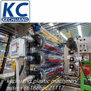 Kunststoff PET PS ABS PMMA PC PE PP PVC Plattenherstellungsmaschine/Kunststoffplatten-Extrusionslinie PE PP Plattenproduktionslinie - Product Image 5