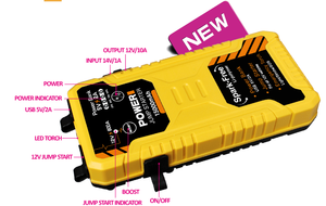 12V 점퍼 스타터 배터리 부스터 700A 15000mAh 고성능 자동차 점프 스타터 충전기 휴대용 전원 은행 점퍼 케이블 - Product Image 6