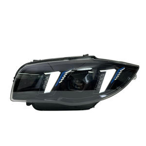 Faros Delanteros LED de Alta Calidad, Nuevos, de 12V, Doble Color, 6000K, para Serie 1 E87 E82 2004-2011 120i 130i 135i, Plug and Play - Product Image 2