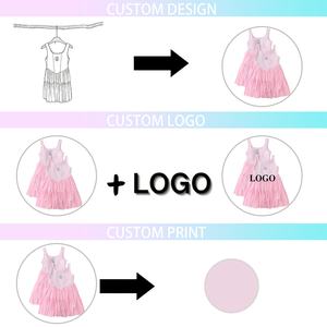 Kerui New Design Yoga Summer Toddler Mesh Tennis <strong>Girls</strong> Kids Dress Custom Toddler Athletic Dress With Built-in <strong>Shorts</strong> - Product Image 3