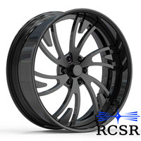 RCSR Nouvelle conception 5x114.3 6x139.7 Jantes forgées personnalisées 20 22 24 26 pouces Jantes à fond profond en alliage d'aluminium pour Oldsmobile