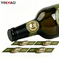 Impresión de Etiquetas Personalizadas para Bebidas, Etiquetas Resistentes a Bajas Temperaturas e Impermeables para Botellas de Cerveza, Etiquetas en Rollo Personalizadas Yingao