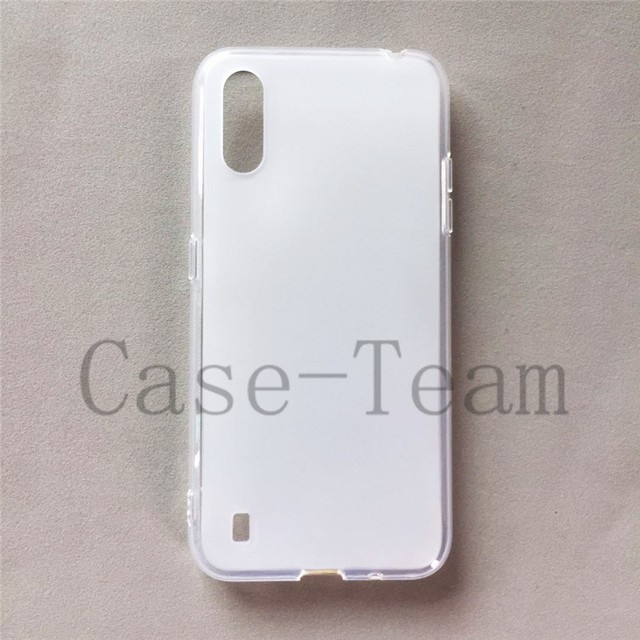 Manufacturer Wholesale Matte TPU Cases Soft Frosted Back Cover Silicone Mobile Phone Case for Samsung Galaxy A01 Black