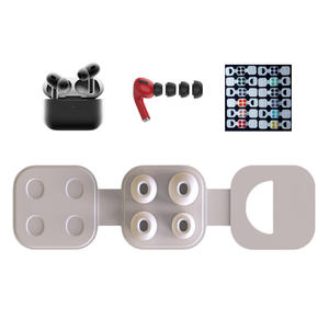 Embouts d'oreille <span class=keywords><strong>de</strong></span> remplacement pour Apple <span class=keywords><strong>AirPods</strong></span> Pro / Pro2 Embouts d'oreille-Petit, moyen et grand avec réduction du <span class=keywords><strong>bruit</strong></span> - Product Image 1