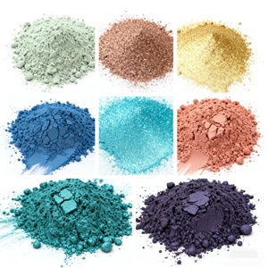 Peinture en poudre métallisée décorative haut de gamme pour surfaces métalliques intérieures et extérieures, mélange sec, écologique, argent, or, bronze - Product Image 1