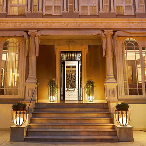 Lámpara de patio decorativa creativa impermeable para jardín al aire libre, lámpara de exterior de ambos lados para terrazas de hoteles - Product Image 4