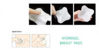 Coussinets d'allaitement en hydrogel CSI en gros, coussinets d'allaitement en hydrogel, coussinets de refroidissement pour les seins pour soulager les mamelons douloureux des femmes enceintes
