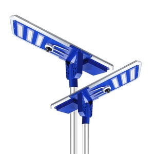 Wakoutdoor açık 4G akıllı güneş sokak ışıkları akıllı sokak aydınlatma ile güvenlik kamerası IP hoparlör lamba kutup - Product Image 6