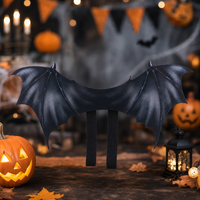 Ailes en tissu pour animaux de compagnie pour Halloween, accessoires de costume mignons et ajustables pour chiens et chats, pour les fêtes costumées