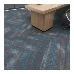 Solusi nilon karpet Hotel Dye karpet ubin lantai kelas tinggi kantor mewah rumah persegi karpet ubin - Product Image 1