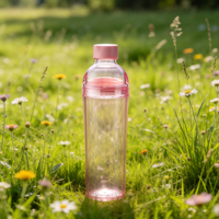 Bouteille d'eau Longstar PC 500ml, prête pour la sublimation, étanche, anti-fuite, sans BPA, écologique, réutilisable, minimaliste, pour la gym, les voyages, le thé
