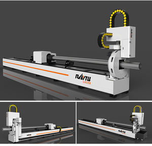 6000W Kleine Laser Pijp Cutter Machine Met 4 Kaak Hoofd Chuck Voor Buis Lasersnijden In Drukkerijen Ondersteunt Ai - Product Image 5