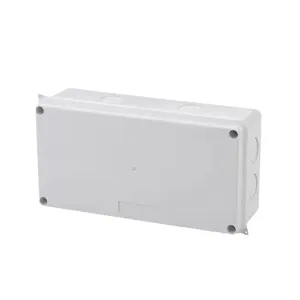 電子機器保護ボックスジャンクションプラスチックRT200x100x70防水グレーABSプラスチック耐候性配電ボックス