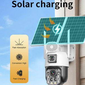 6MP 31200mAh <b>Solar</b> <b>Panel</b> Security PTZ Camera with Dual Lens 25W Outdoor Waterproof Night Vision Camera - Product Image 4