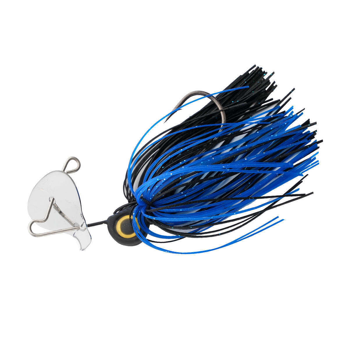 B สีน้ำเงินดำ