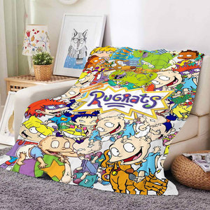 Wholesale High Quality Cartoon <b>Blanket</b> Soft Warm Fleece Flannel <b>Throws</b> Sofa Couch Dormitory Nap <b>Blankets</b> Gifts for Kids - Product Image 5