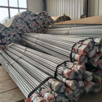 Tuyaux et tubes en acier au carbone galvanisé RS-109 personnalisables, idéaux pour les serres agricoles, l'élevage de volailles et de bétail