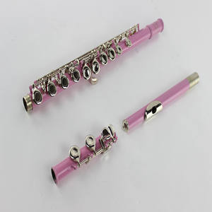 Strumenti per suonare clarinetto lungo colorato clarinetto a 16 fori a foro chiuso <span class=keywords><strong>in</strong></span> chiave C all'ingrosso dai produttori rosa <span class=keywords><strong>B</strong></span> coda E chiave - Product Image 2