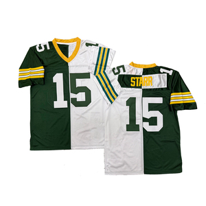 เสื้อรักบี้สไตล์วินเทจสำหรับผู้ชาย รุ่น Reggie White Jordy Nelson Sterling Sharpe Clay Matthews III ไซส์ S-3XL จัดส่งรวดเร็ว - Product Image 4