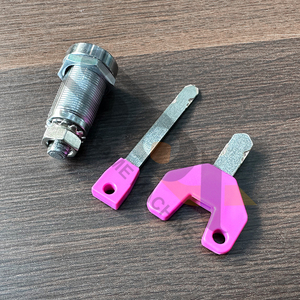 Serrure à came à cylindre rond <span class=keywords><strong>tubulaire</strong></span> en alliage de zinc et acier inoxydable durable Super poussoir pour distributeurs automatiques Langue espagnole - Product Image 5