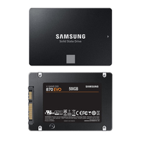 Disco de estado sólido interno SSD 870 EVO, disco duro HDD SATA3 de 2.5 pulgadas para computadora portátil y de escritorio, 1TB, 2TB, 250GB, 500GB, PC, MLC.