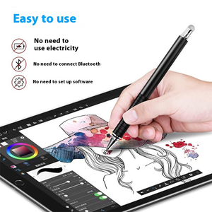 Precision Series 2-en-1 Universal Stylist Pen Fine Point Capacitive Stylus para iPhone y tabletas Android Nib Metal Disc Touch - Product Image 3