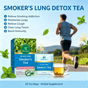 ชาสมุนไพรธรรมชาติ Wins Town OEM Smoker's Tea สำหรับล้างสารพิษในปอด เสริมภูมิคุ้มกัน ช่วยลดอาการติดบุหรี่ และบรรเทาอาการไอ - Product Image 6