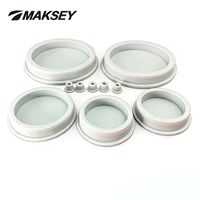 Bouchons en silicone gris MAKSEY résistants aux hautes températures, bouchons en caoutchouc flexibles, bouchons d'obturation en caoutchouc de type T, bouchons pour tubes à essai