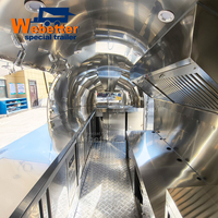Webetter Mobile Restaurant Bar Hot Dog Dessert Gelato Cart Churros Coffee Trailer Doner Kebab Fast Food Truck avec cuisine complète
