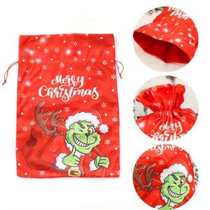 2021 décorations de noël ensemble nouvel an 2024 cadeaux grand sac de bonbons avec ornement d'elfe de noël pour la maison Natal <span class=keywords><strong>Noel</strong></span> déco - Product Image 6