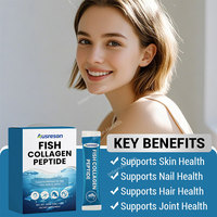 Compléments de beauté au collagène marin hydrolysé pur halal en marque blanche – Poudre de peptides de collagène marin hydrolysé avec vitamine C