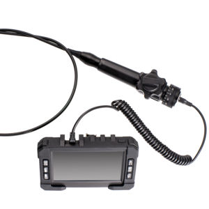 Mesin endoskopi, 5.5mm 720p HD fleksibel dan kamera inspeksi saluran pembuangan dengan lampu dan Monitor terpisah - Product Image 1