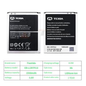 Tonda-Batería de EB-L1M7FLU de alta calidad para móvil, para <span class=keywords><strong>Samsung</strong></span> GALAXY <span class=keywords><strong>S3</strong></span> <span class=keywords><strong>Mini</strong></span> GT-<span class=keywords><strong>I8190</strong></span> I8190N <span class=keywords><strong>I8190</strong></span> GT-I8200, 1500mAh, venta al por mayor - Product Image 3