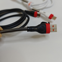 Vente en gros câble micro USB TPE type-c charge rapide et transfert de données à l'épreuve des défaillances pour Iphone/Samsumg/xiaomi/Huawei