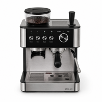 Máquina de Café Espresso Semiautomática OEM con Molinillo Integrado, Intensidad Ajustable, Operación con un Toque, para Uso Comercial en Cafeterías