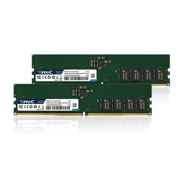 High Capacity UDIMM 1R*8 Memory 8GB DDR5 4800MHZ RAM Memory For Desktop Laptop Sever Esports Gaming Electronic Products